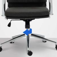 Bürostuhl Cleveland Stoff dunkelgrau 