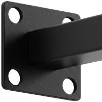 Wandgarderobe Arundel 295,5x35x220 cm schwarz 