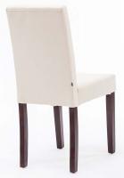 4er Set Esszimmerstuhl Ina Stoff cappuccino creme 