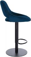 Barhocker HD Milet B Samt blau 