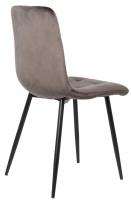 Esszimmerstuhl Tilde Samt grau 