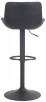 2er Set Barhocker Tover Kunstleder schwarz 