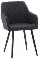 Esszimmerstuhl Shila Stoff schwarz Esszimmerstuhl Shila Stoff schwarz