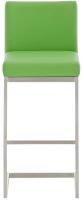 2er Set Barhocker Paros Kunstleder grün 