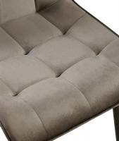 2er Set Esszimmerstuhl Gifford Samt anthrazit 