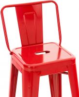 4er Set Barhocker Mason rot 