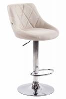 Barhocker Lazio Stoff creme