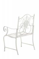 2er Set Gartenstühle Punjab antik weiß 