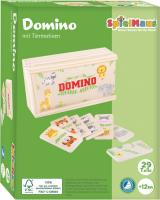 SMH Domino mit Tiermotiven, 28 Teile