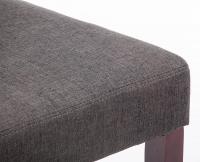 4er Set Esszimmerstuhl Ina Stoff cappuccino dunkelgrau 4er Set Esszimmerstuhl Ina Stoff cappuccino dunkelgrau