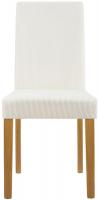 2er Set Esszimmerstuhl Ina Cord antik hell creme 