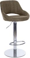 Barhocker HD Milet C Stoff taupe