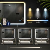 Badspiegel Jericho 60x80 mit Bluetooth klarglas 