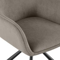 Stuhl Tipton Cord taupe 