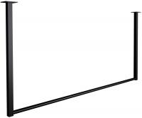 Kleiderstange Fenton 120x60 cm schwarz