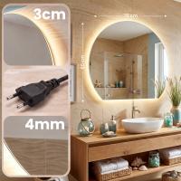 Badspiegel Baloni 70 cm klarglas 
