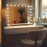 Schminkspiegel Norlina ohne Bluetooth schwarz 
