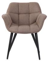 Esszimmerstuhl Roseville Stoff taupe 