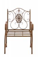 2er Set Gartenstühle Punjab antik braun 