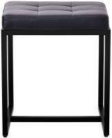 Sitzhocker Barci B Kunstleder  schwarz 