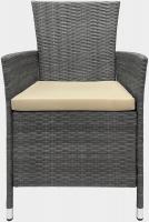 Sitzgruppe Fireda grau-meliert 