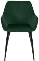 Esszimmerstuhl Luena Samt grün 