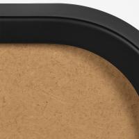 Spiegel Gurnee 150x50 cm schwarz-matt 