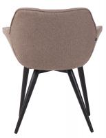 Esszimmerstuhl Roseville Stoff taupe 