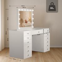 Schminktisch Attalla weiß