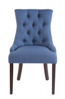 Esszimmerstuhl Aberdeen Stoff antik blau 