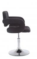 Lounger Dublin Stoff schwarz 