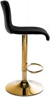Barhocker Hover Samt G schwarz 