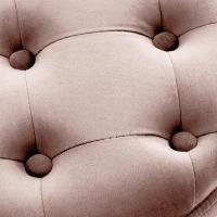 Sitzhocker Pantin Samt rosa 