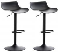 2er Set Barhocker Aveiro schwarz