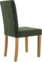 2er Set Esszimmerstuhl Ina Cord antik hell grün 