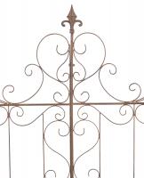2er Set Rankgitter Mandevilla antik braun 