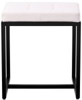 Sitzhocker Barci B Kunstleder  creme 