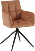 2er Set Esszimmerstuhl Jonah Stoff orange 