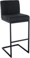 Barhocker Hopewell Stoff B dunkelgrau 