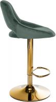 Barhocker Milet Samt gold grün 