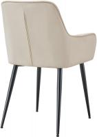 Esszimmerstuhl Ferndale Samt creme 