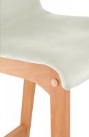 Barhocker Hover Samt Natura creme 