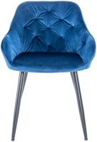 2er Set Esszimmerstühle Cassis blau 