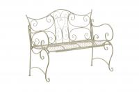 Gartenbank Tara antik-grün 