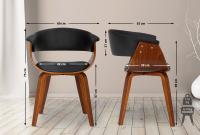 2er Set Stühle Bruce schwarz 