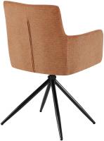 2er Set Esszimmerstuhl Jonah Stoff orange 