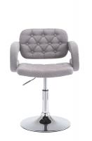 Lounger Dublin Stoff grau 