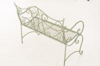 Gartenbank Tara antik-grün 