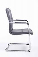 2er Set Besucherstuhl Seattle grau 