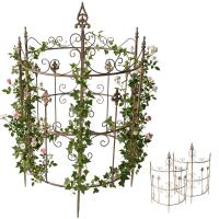 2er Set Rankgitter Klivia braun 